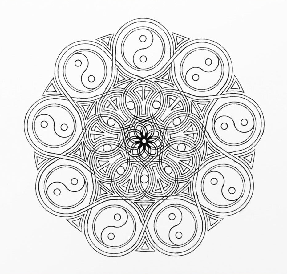 Mandala Ausmalbuch Yin & Yang Band 2 – Kreative Entspannung & Achtsamkeit