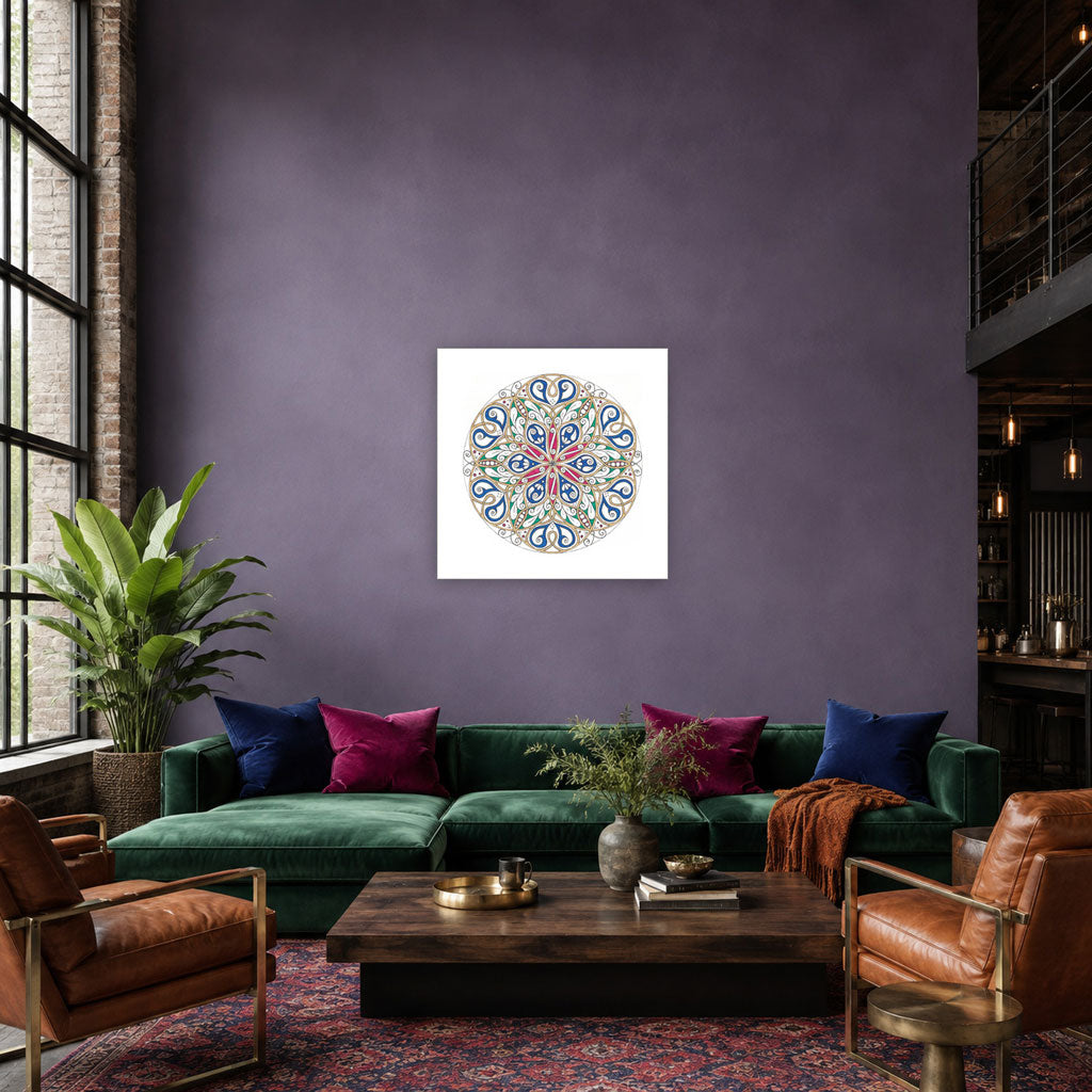 Mandala „Blüte der kraftvollen Harmonie“