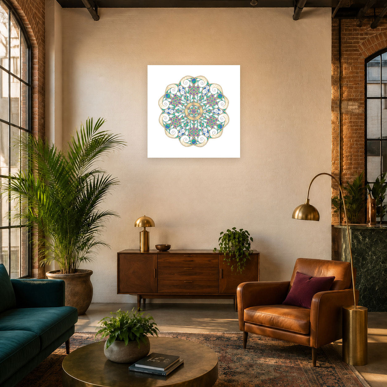 Mandala „Blütenrad der inneren Meisterschaft“