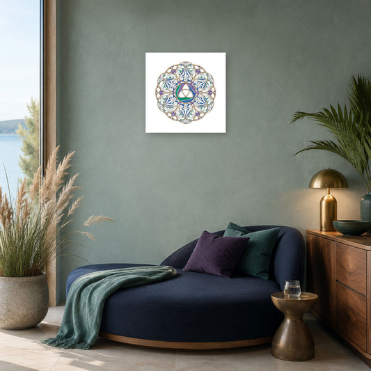 Mandala „Hüterin der fließenden Übergänge“