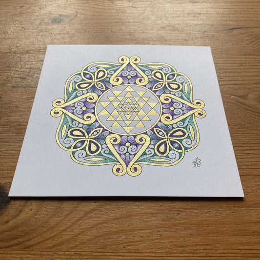 Sri Yantra des Herzens