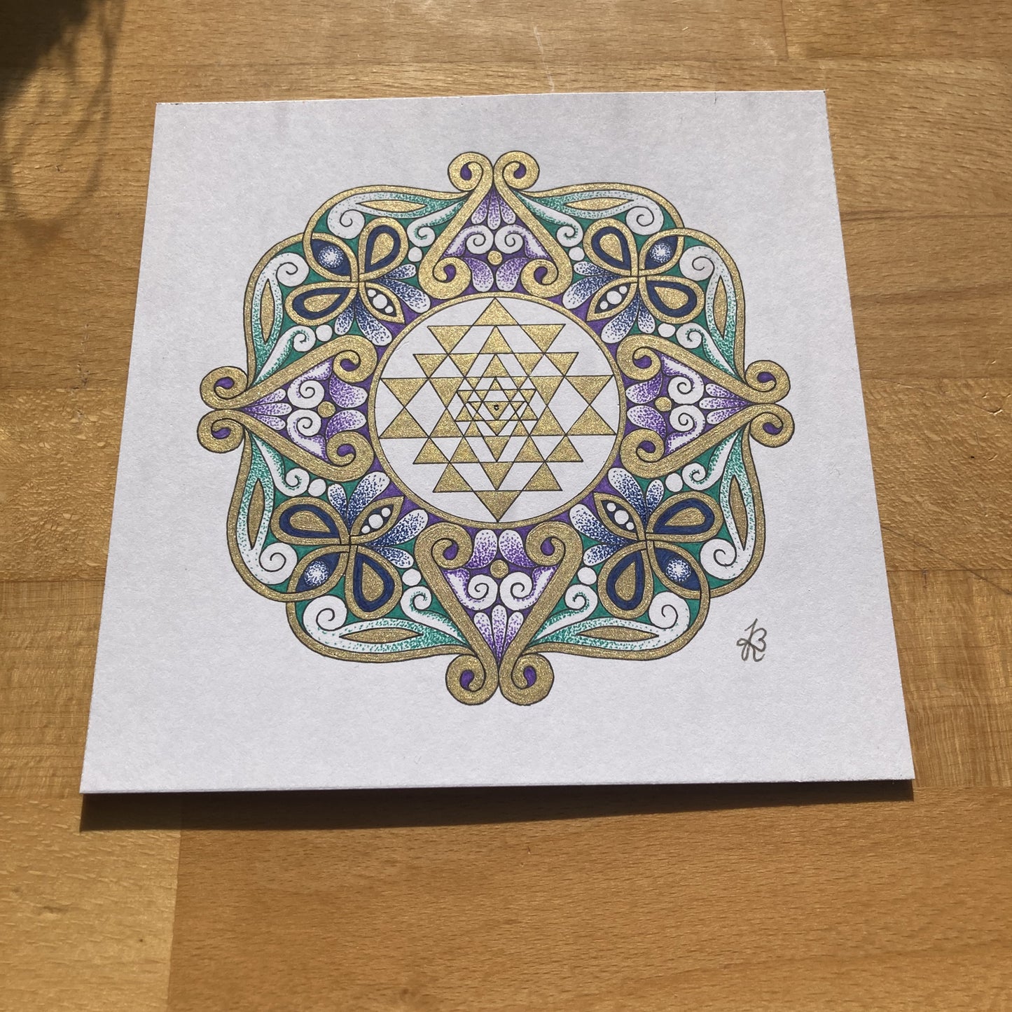 Sri Yantra des Herzens
