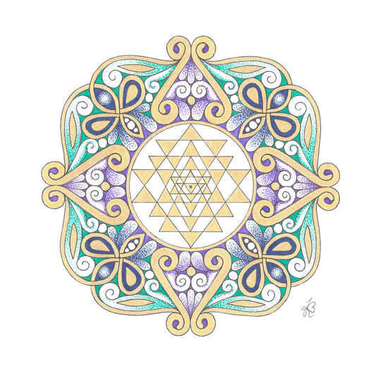 Sri Yantra des Herzens
