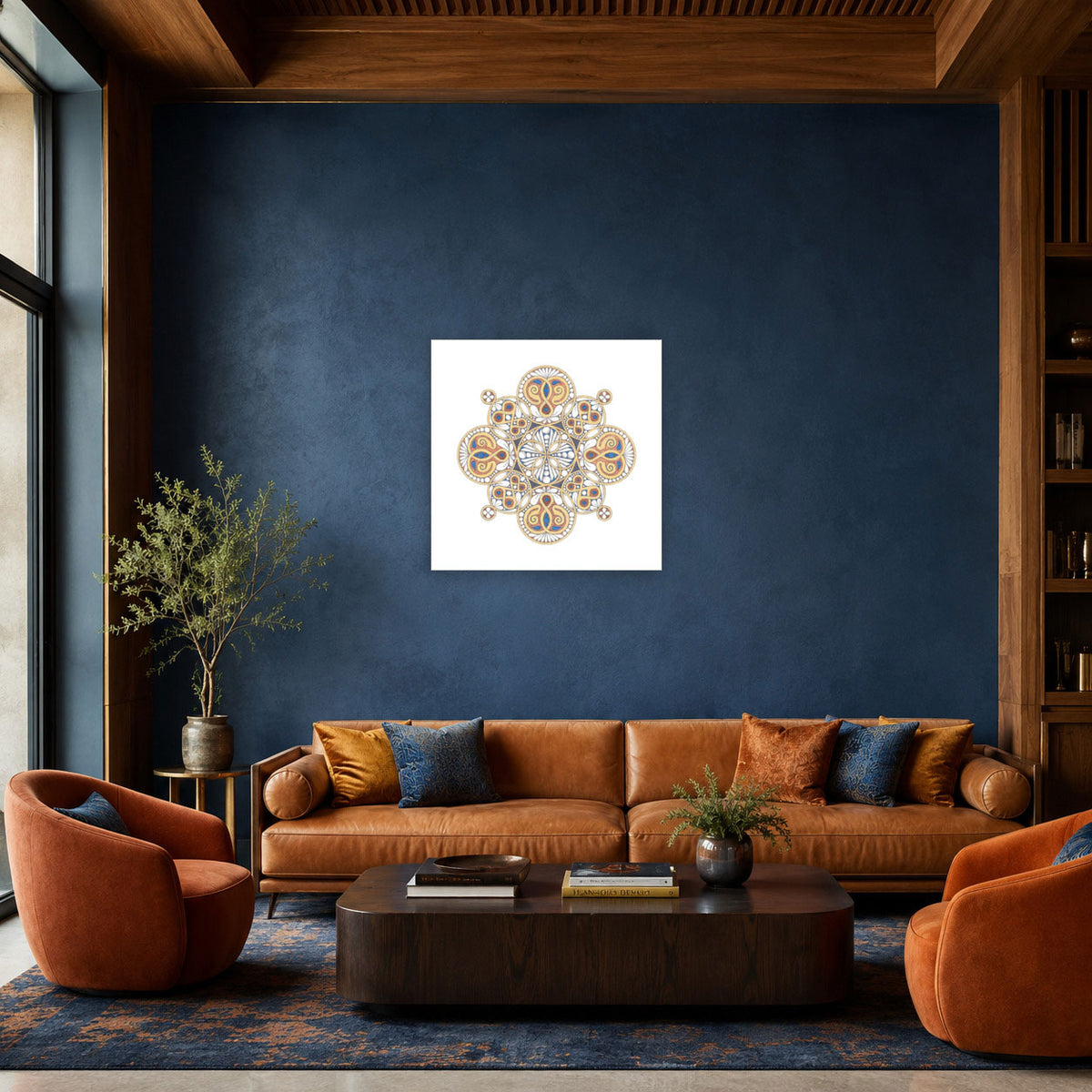 Mandala „Siegel der goldenen Geborgenheit“