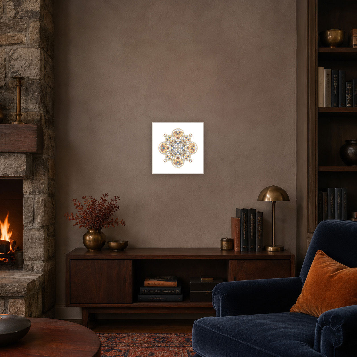 Mandala „Siegel der goldenen Geborgenheit“