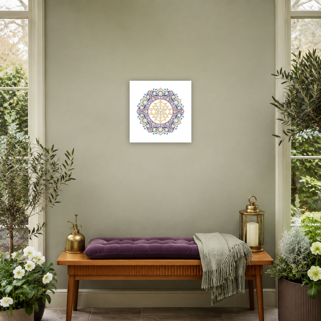 Mandala „Sri Yantra – Tor der höchsten Ordnung“