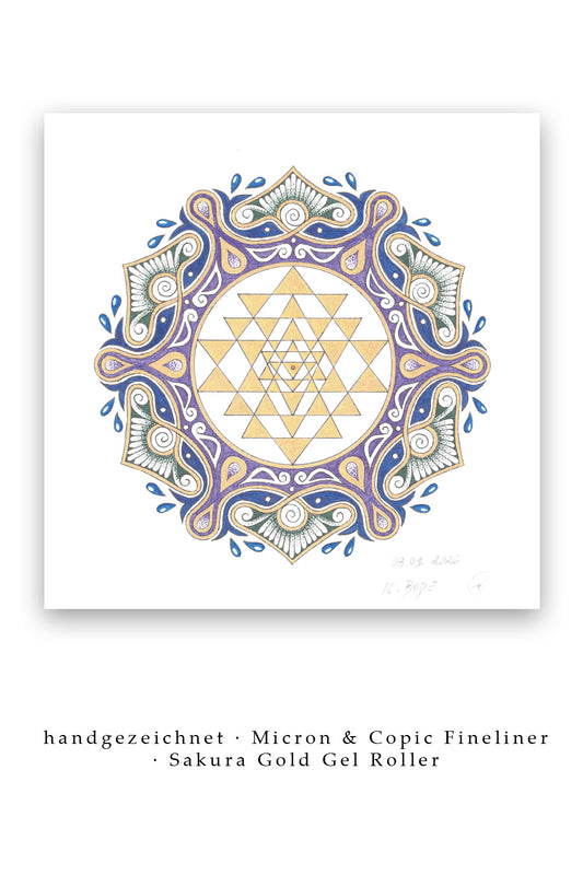 Sri Yantra - Tor der höchsten Ordnung