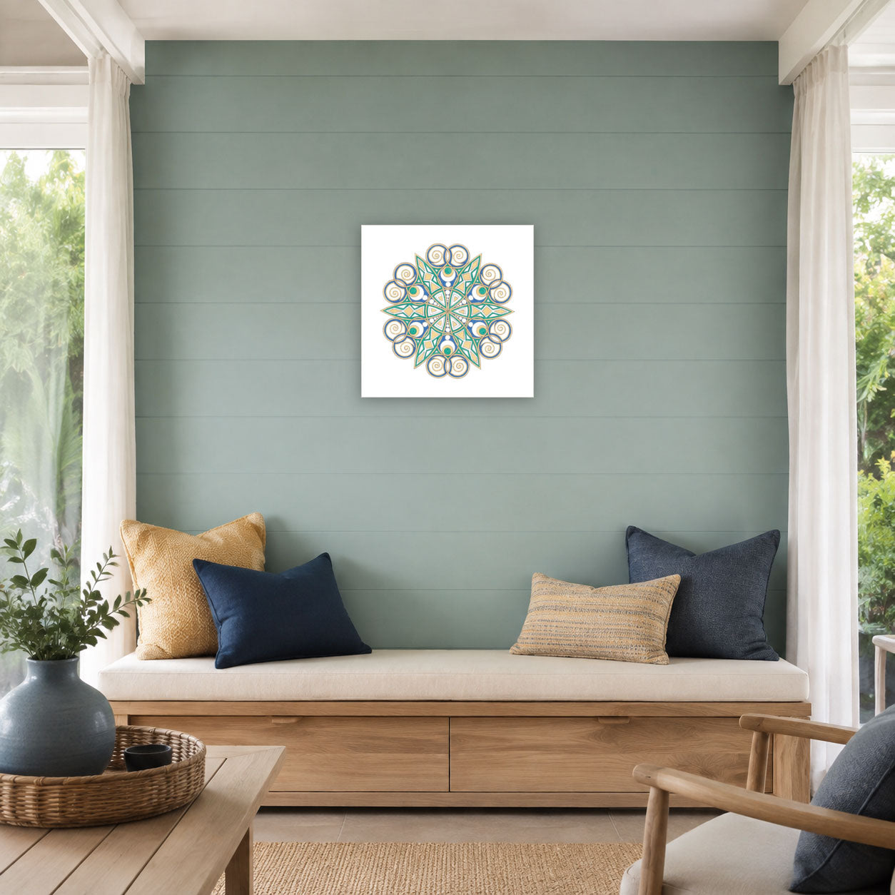 Mandala „Sternblume der klaren Ausrichtung“