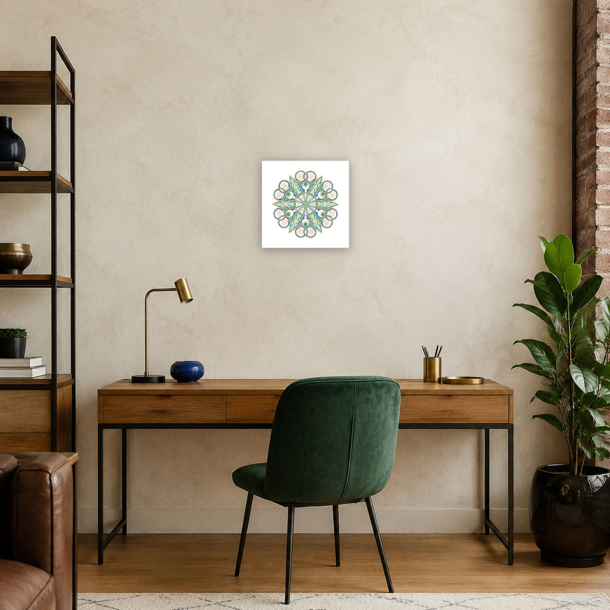 Mandala „Sternblume der klaren Ausrichtung“