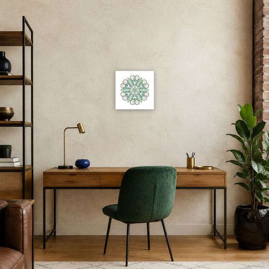 Mandala „Sternblume der klaren Ausrichtung“
