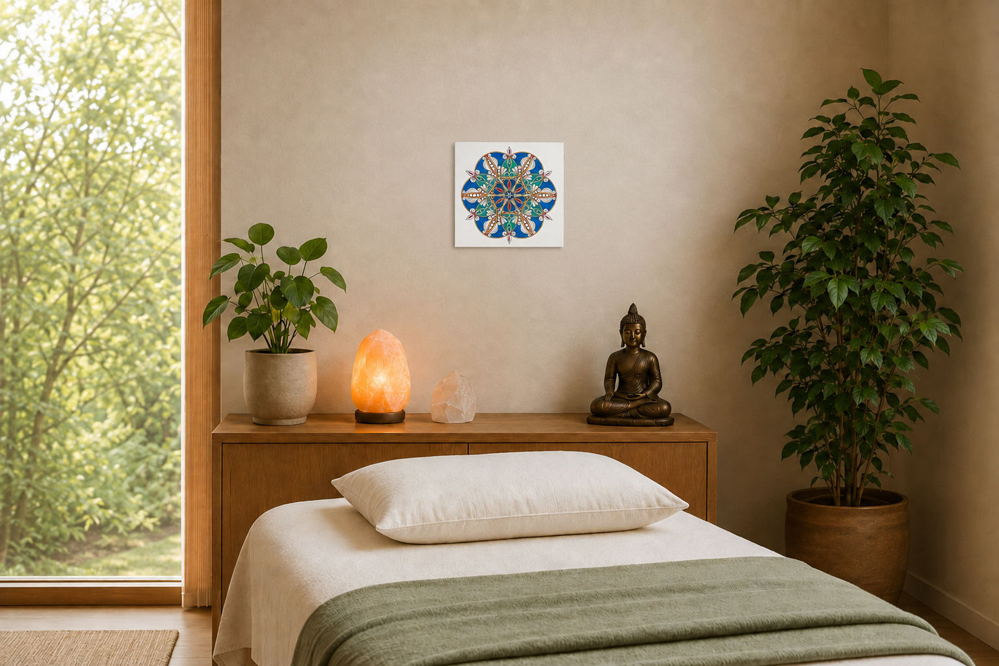 Mandala „Blaues Tor der Befreiung“