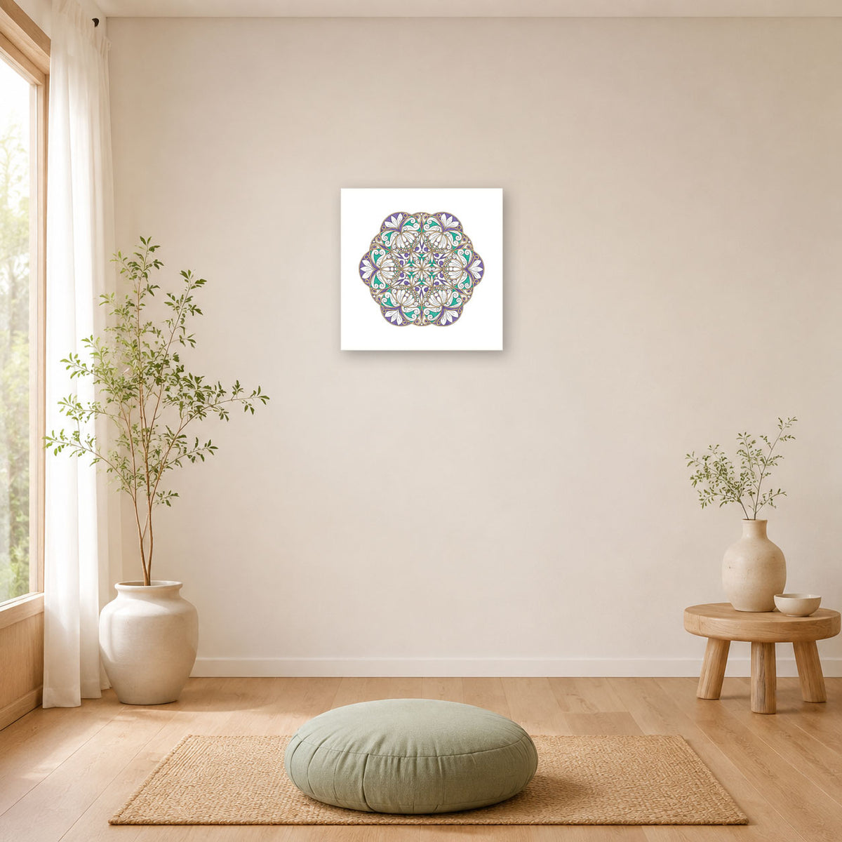 Mandala „Blüte der sanften Erneuerung“