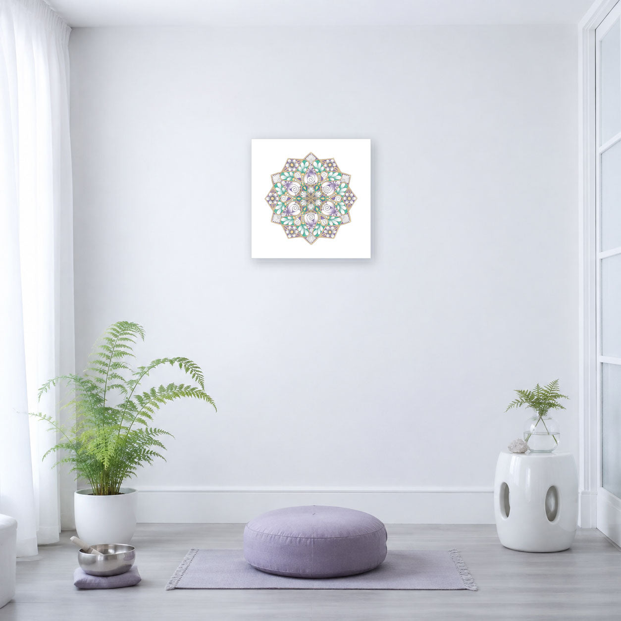 Mandala „Blüte der sanften Heilung“