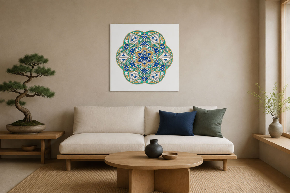 Mandala „Blume des reinen Ausdrucks“