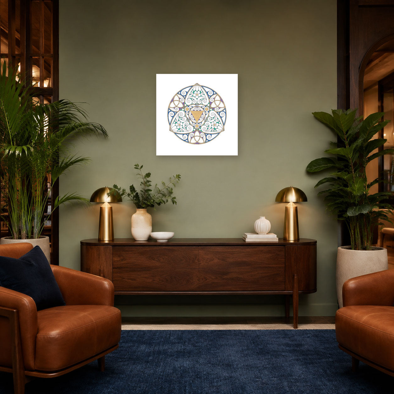 Mandala „Das goldene Tor der Klarheit“