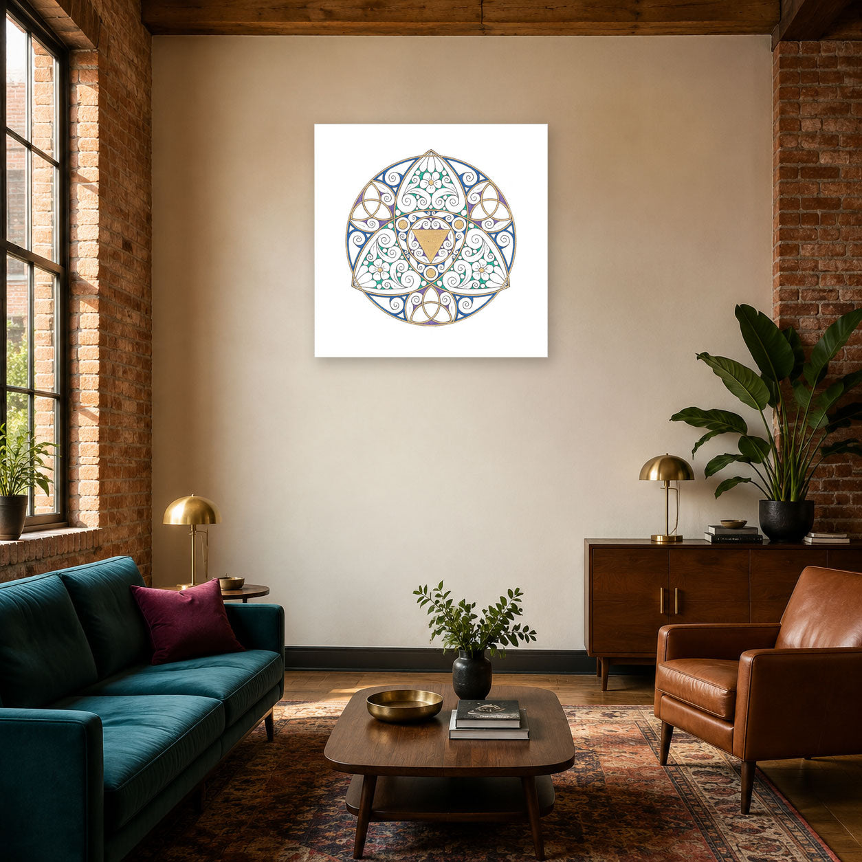 Mandala „Das goldene Tor der Klarheit“