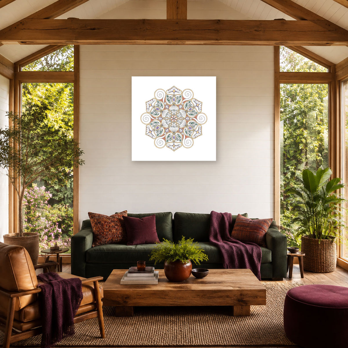 Mandala „Garten der stillen Erneuerung“