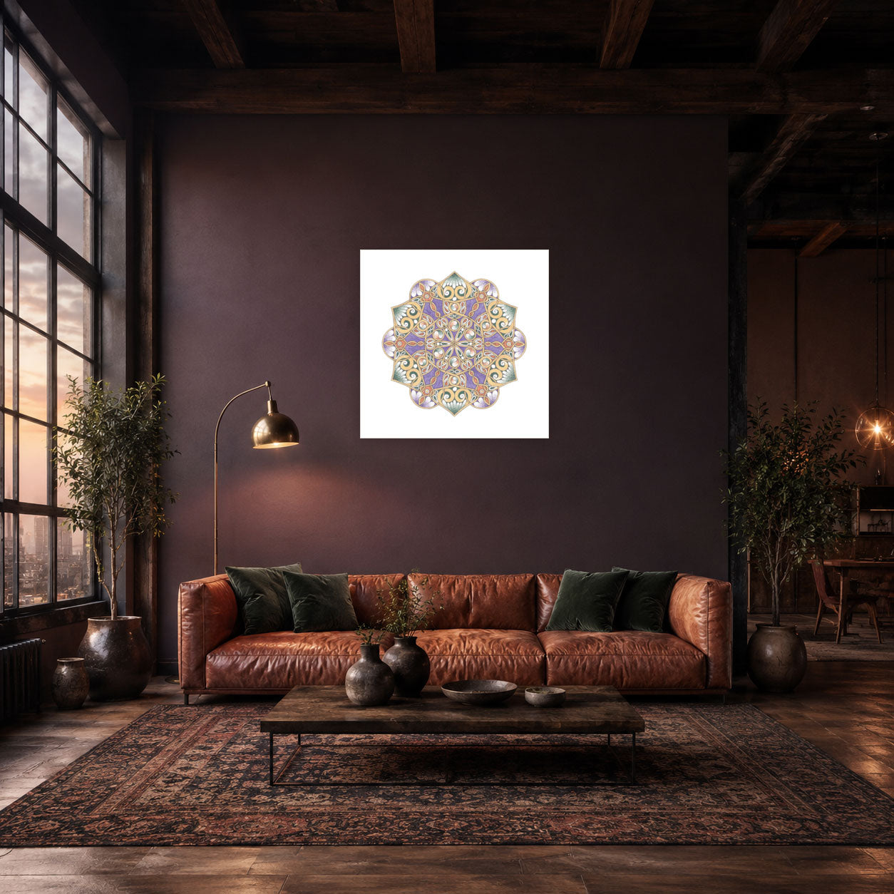 Mandala „Königssiegel der verborgenen Ordnung“