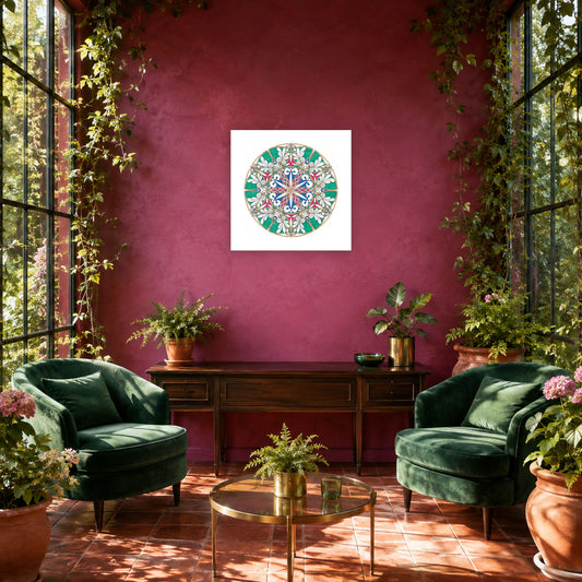 Mandala „Kreis der kraftvollen Entfaltung“