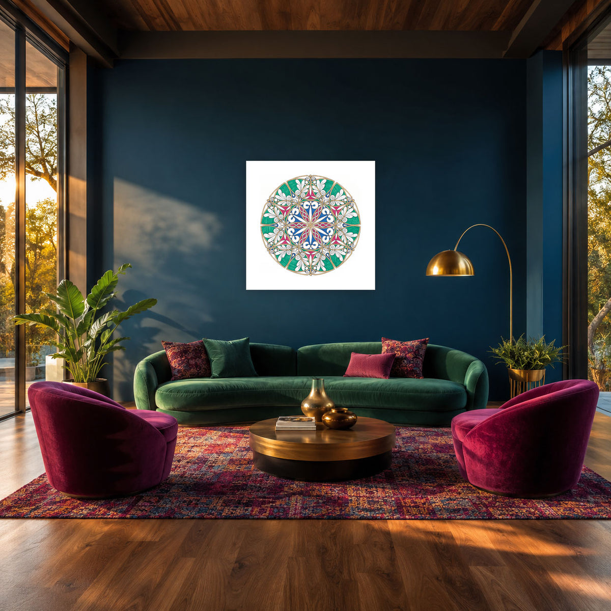 Mandala „Kreis der kraftvollen Entfaltung“