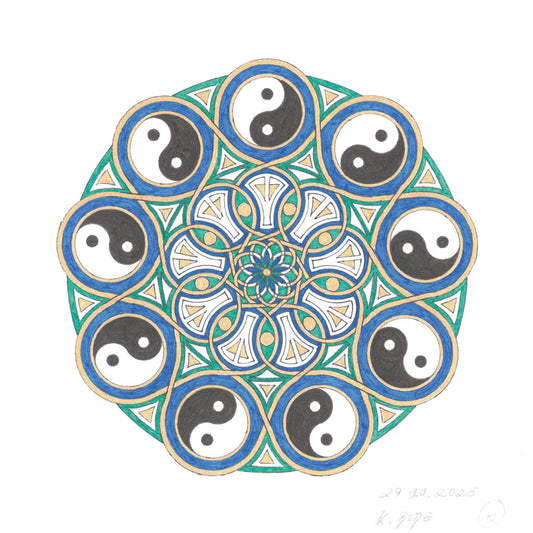 Kreis von Yin & Yang – Harmonie der Gegensätze