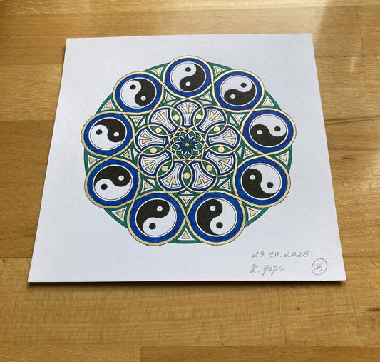 Kreis von Yin & Yang – Harmonie der Gegensätze