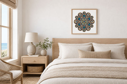 Mandala „Nachtblume der inneren Fülle“