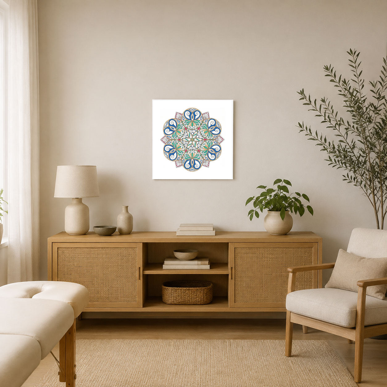 Mandala „Seed of Life – Blüte des Erwachens“