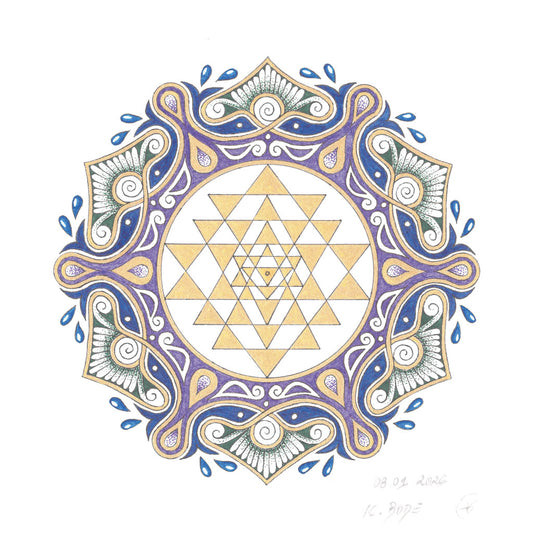 Sri Yantra - Tor der höchsten Ordnung