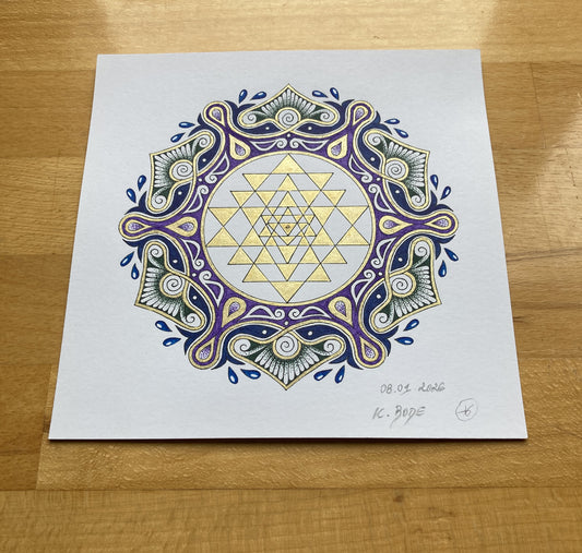 Sri Yantra - Tor der höchsten Ordnung