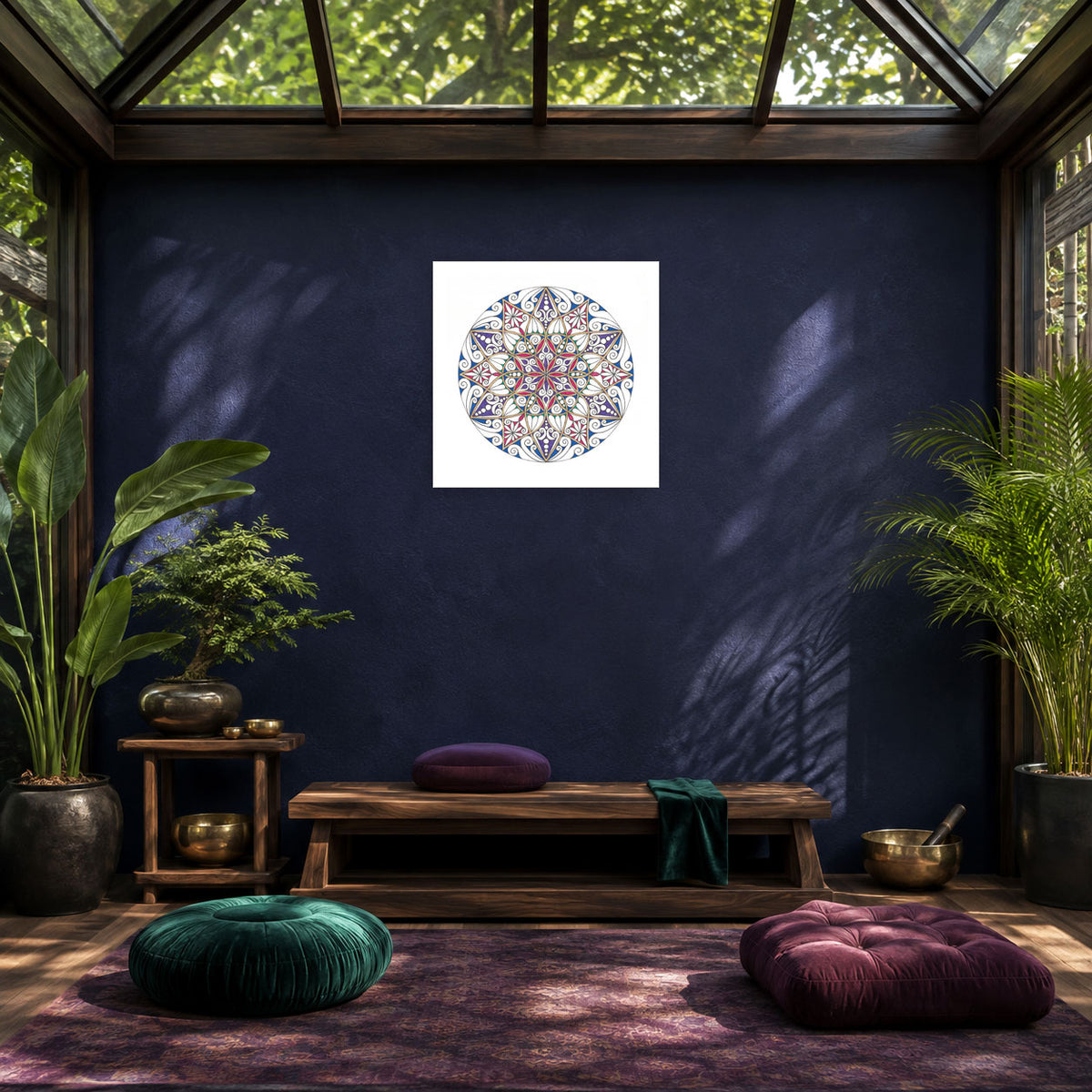 Mandala „Stern der intuitiven Wahrheit“