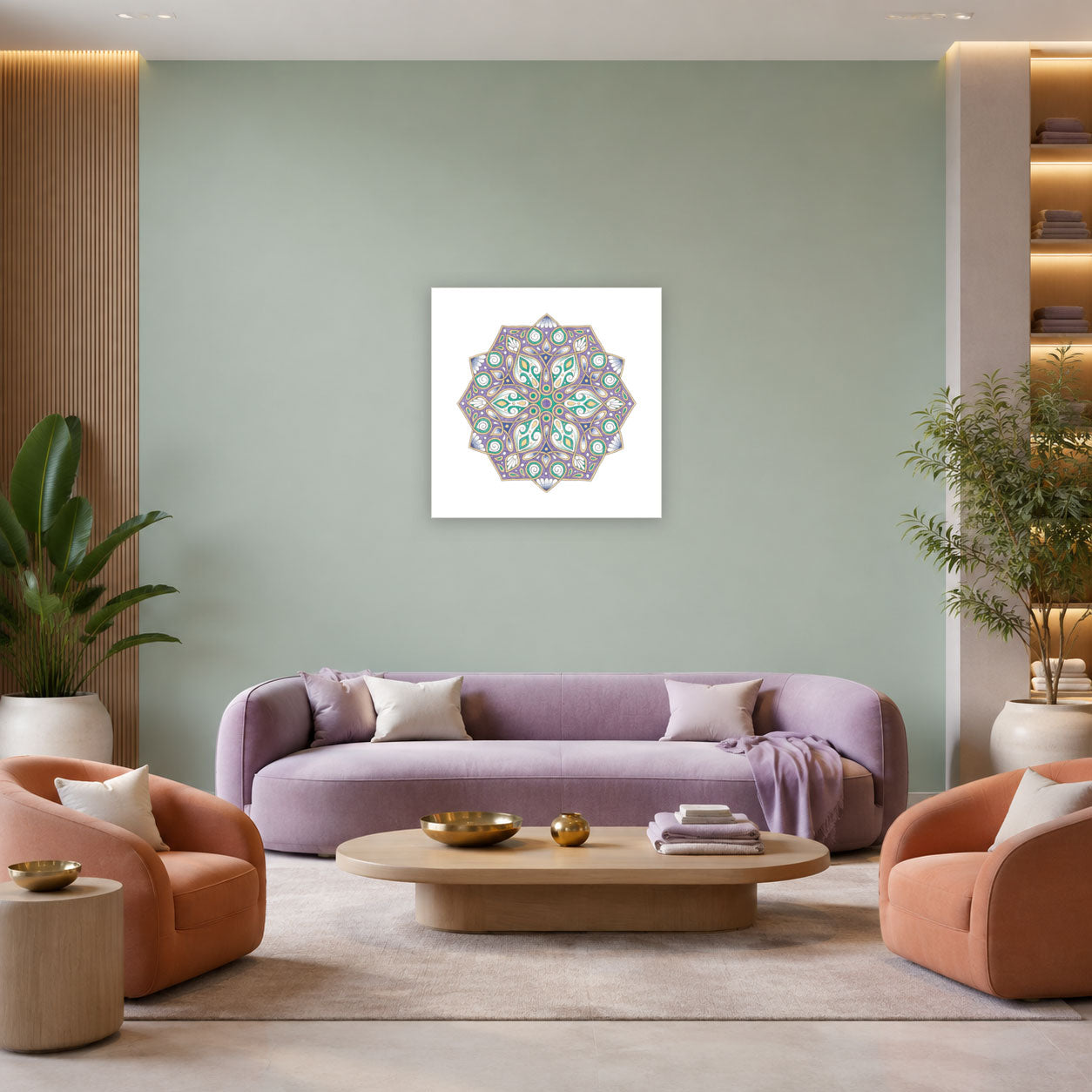 Mandala „Stern der sanften Erneuerung“