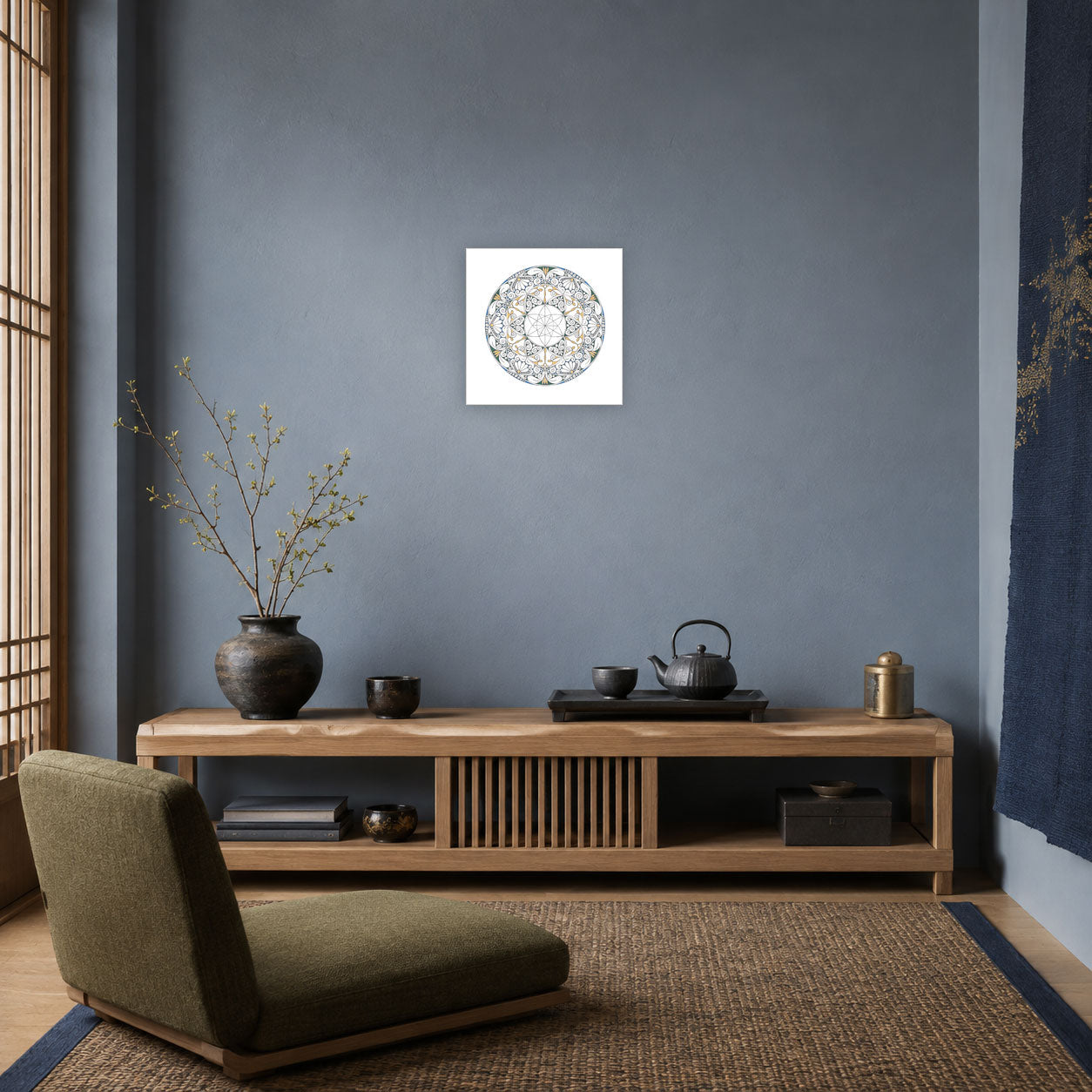 Mandala „Sternenrad der inneren Klarheit“