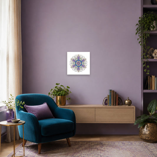 Mandala „Sternentor der violetten Weisheit“