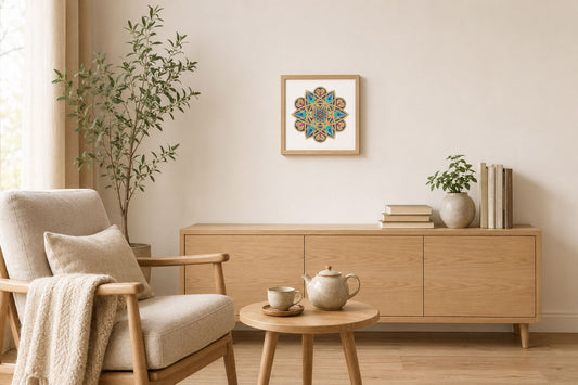 Mandala „Sternknoten der inneren Führung“
