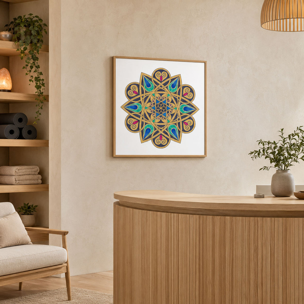 Mandala „Sternknoten der inneren Führung“