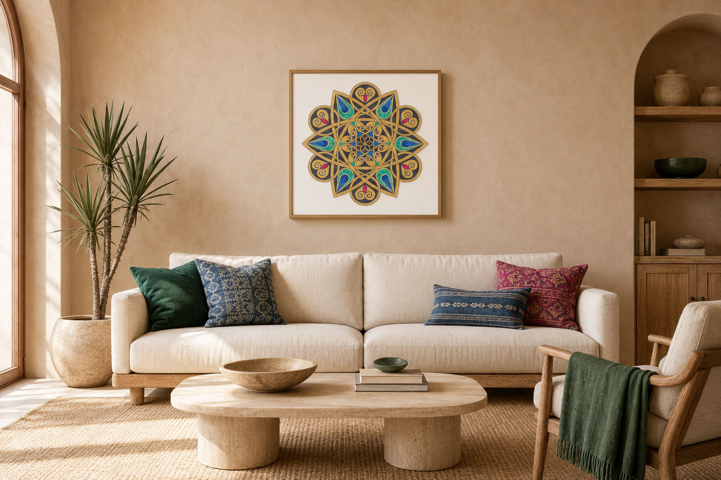 Mandala „Sternknoten der inneren Führung“