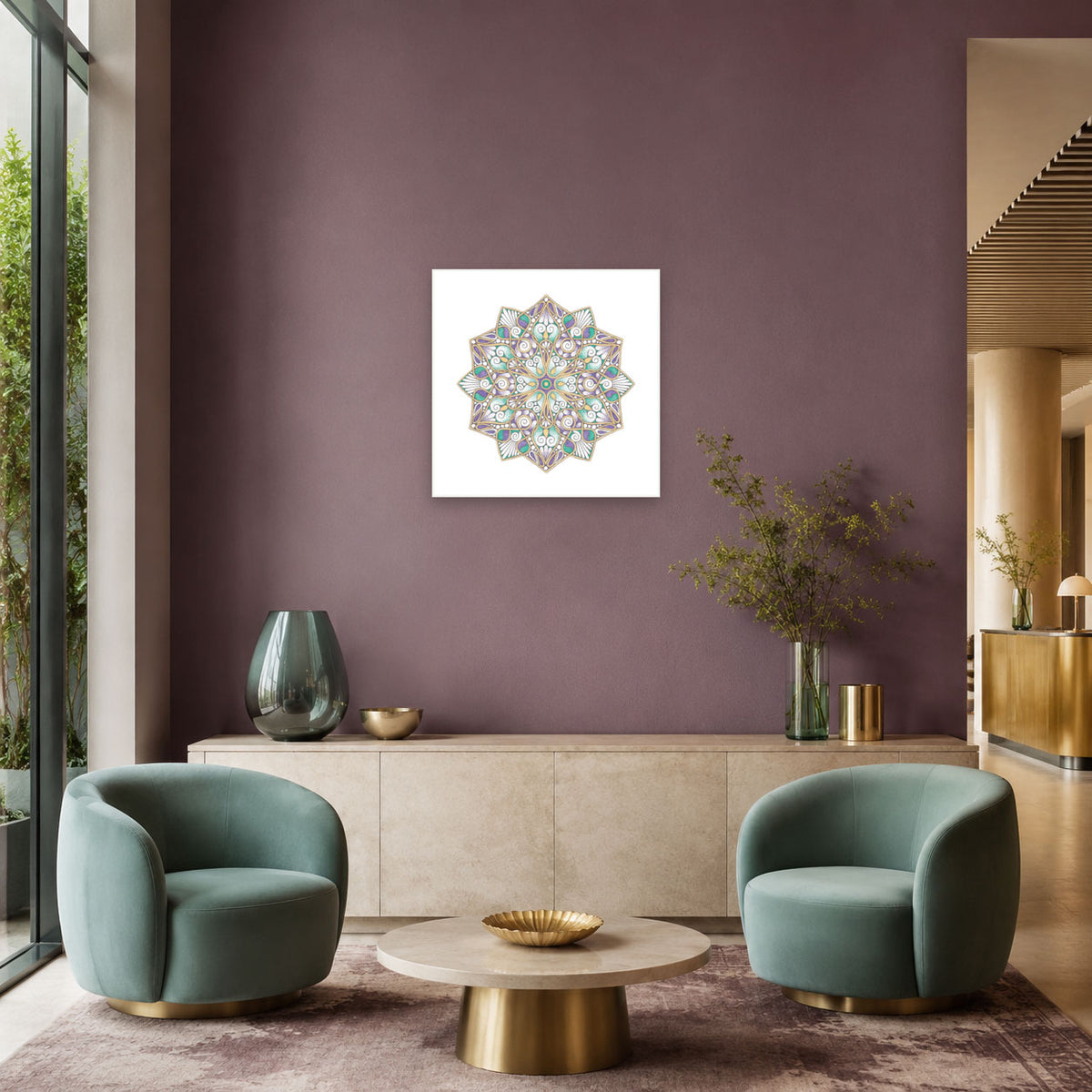 Mandala „Sternkrone der lichten Ordnung“