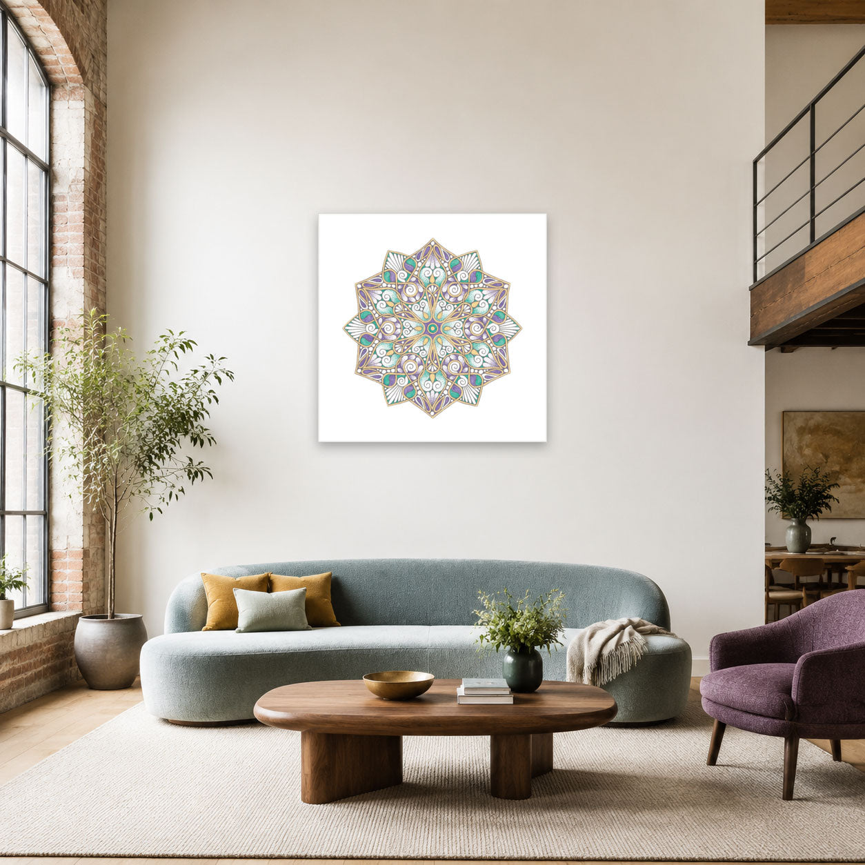 Mandala „Sternkrone der lichten Ordnung“
