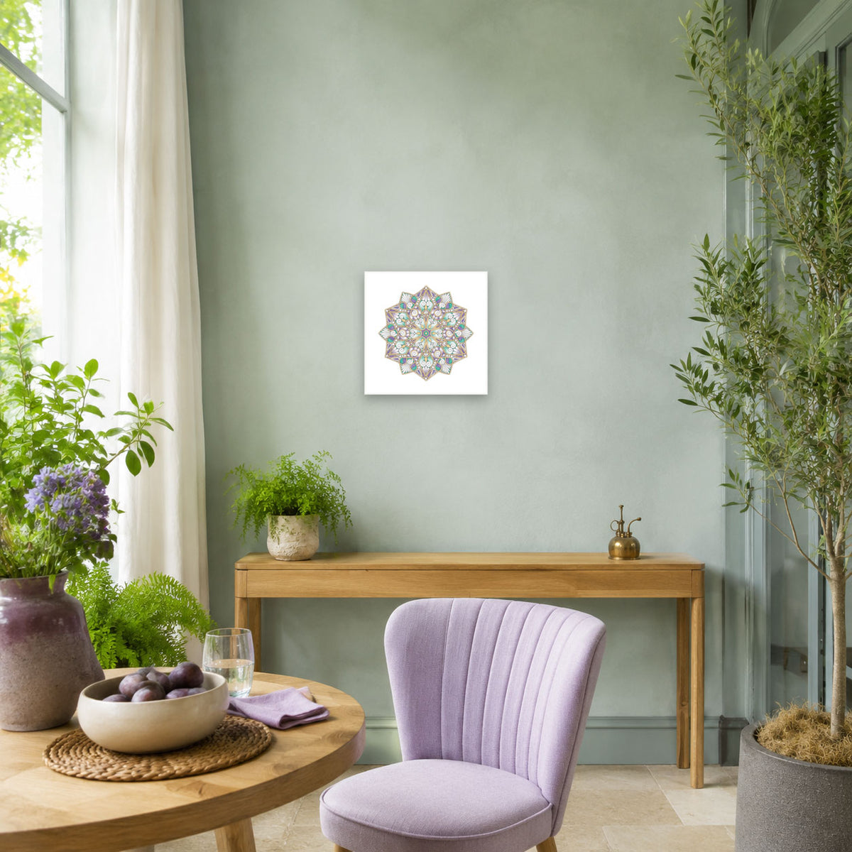 Mandala „Sternkrone der lichten Ordnung“