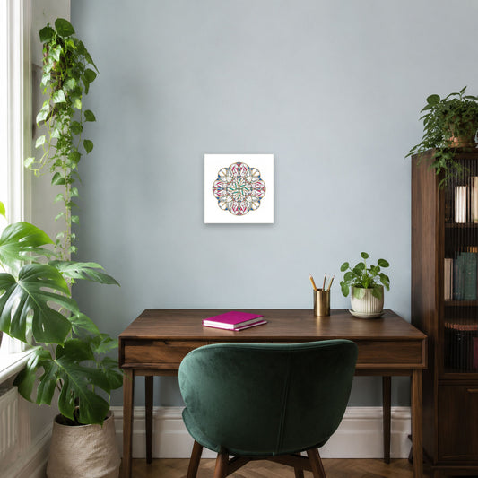 Mandala „Tanz der strahlenden Blätter“