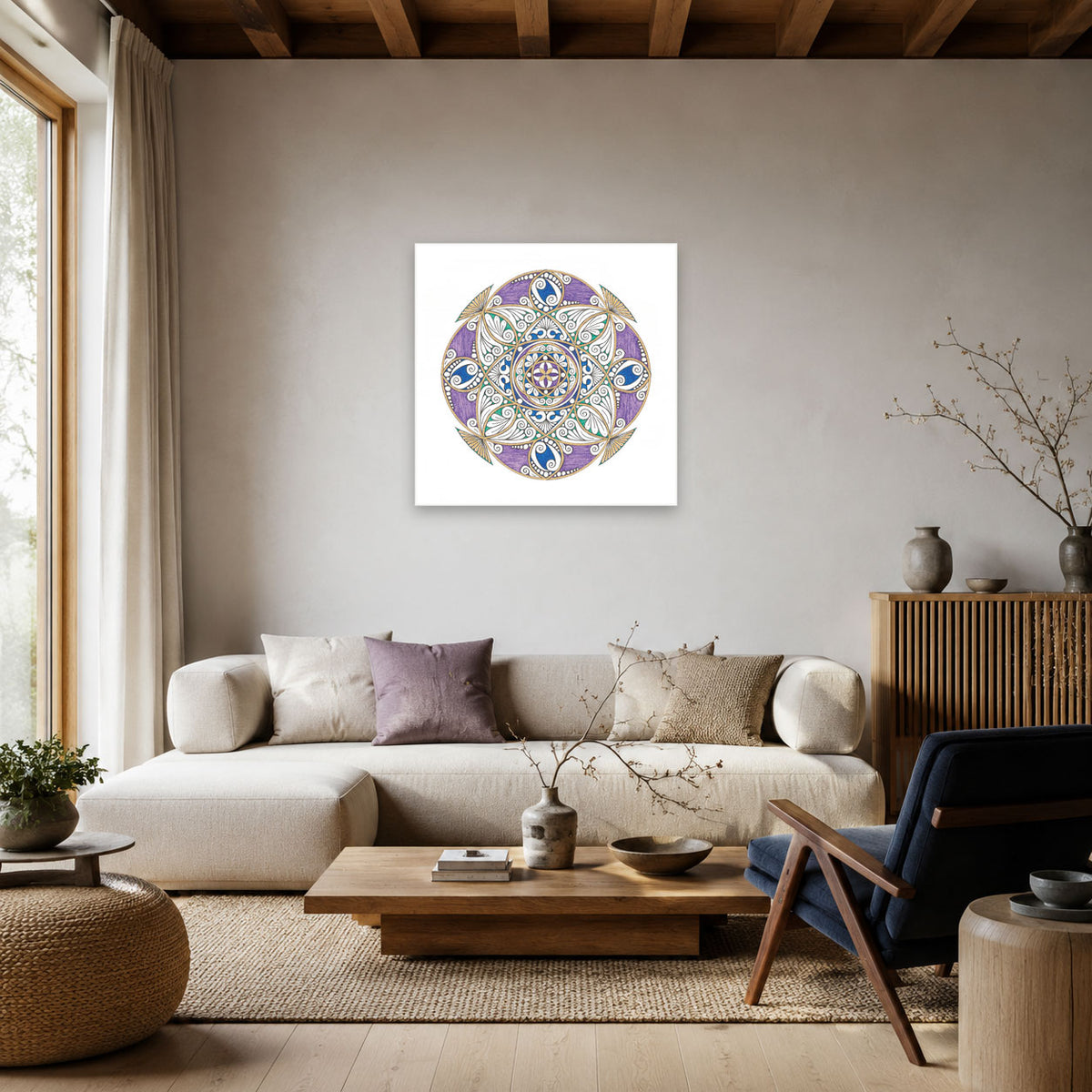 Mandala „Tor der violetten Klarheit“