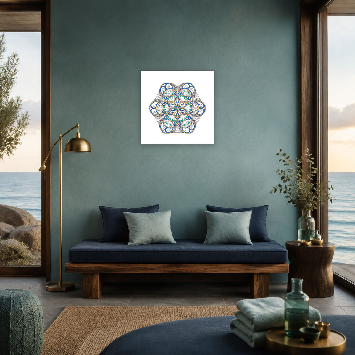 Mandala „Tor des kosmischen Gleichklangs“