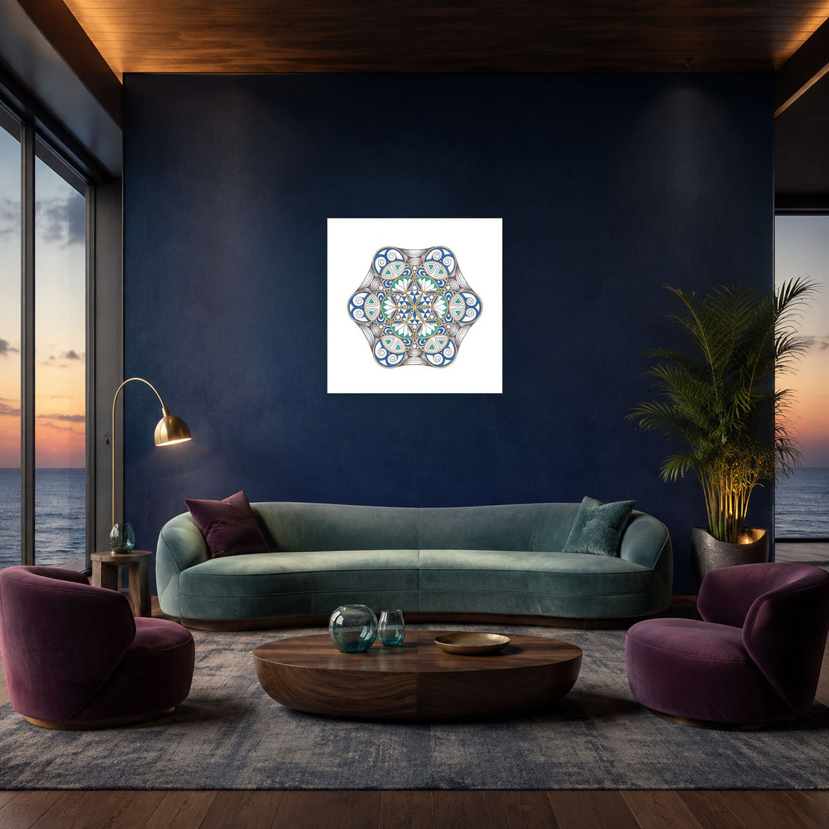 Mandala „Tor des kosmischen Gleichklangs“